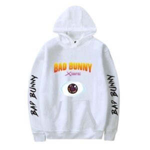 Bad Bunny X 100pre White & Black Hoodie